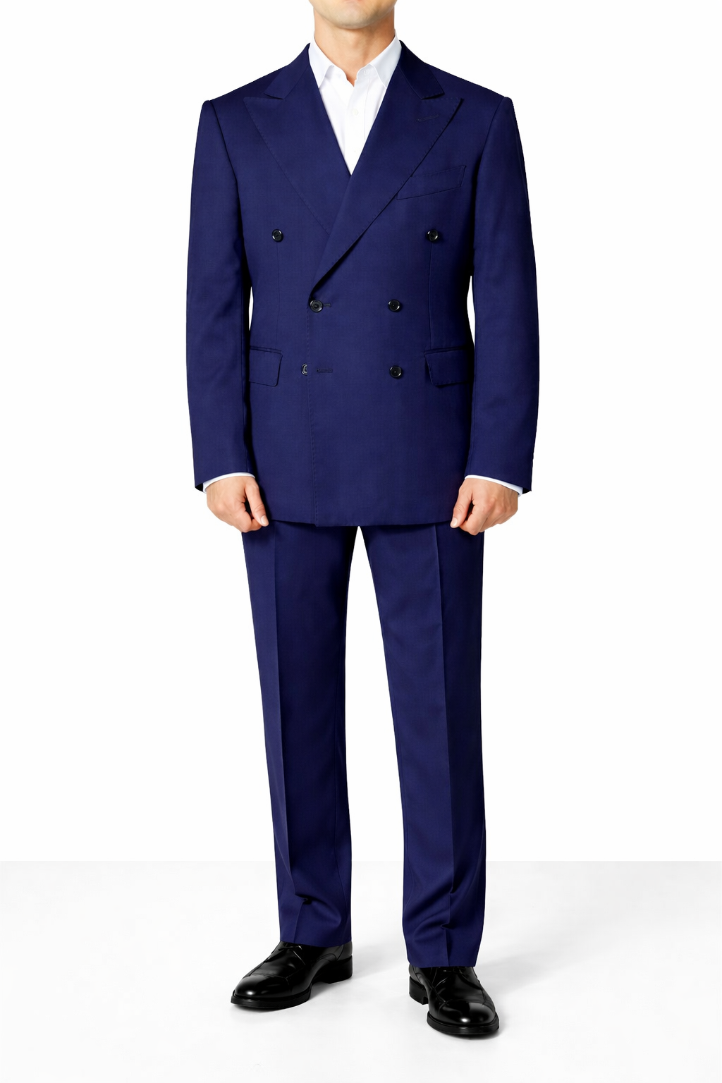 Abito Leonardo Monopetto Blu Royal