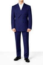 Abito Leonardo Monopetto Blu Royal