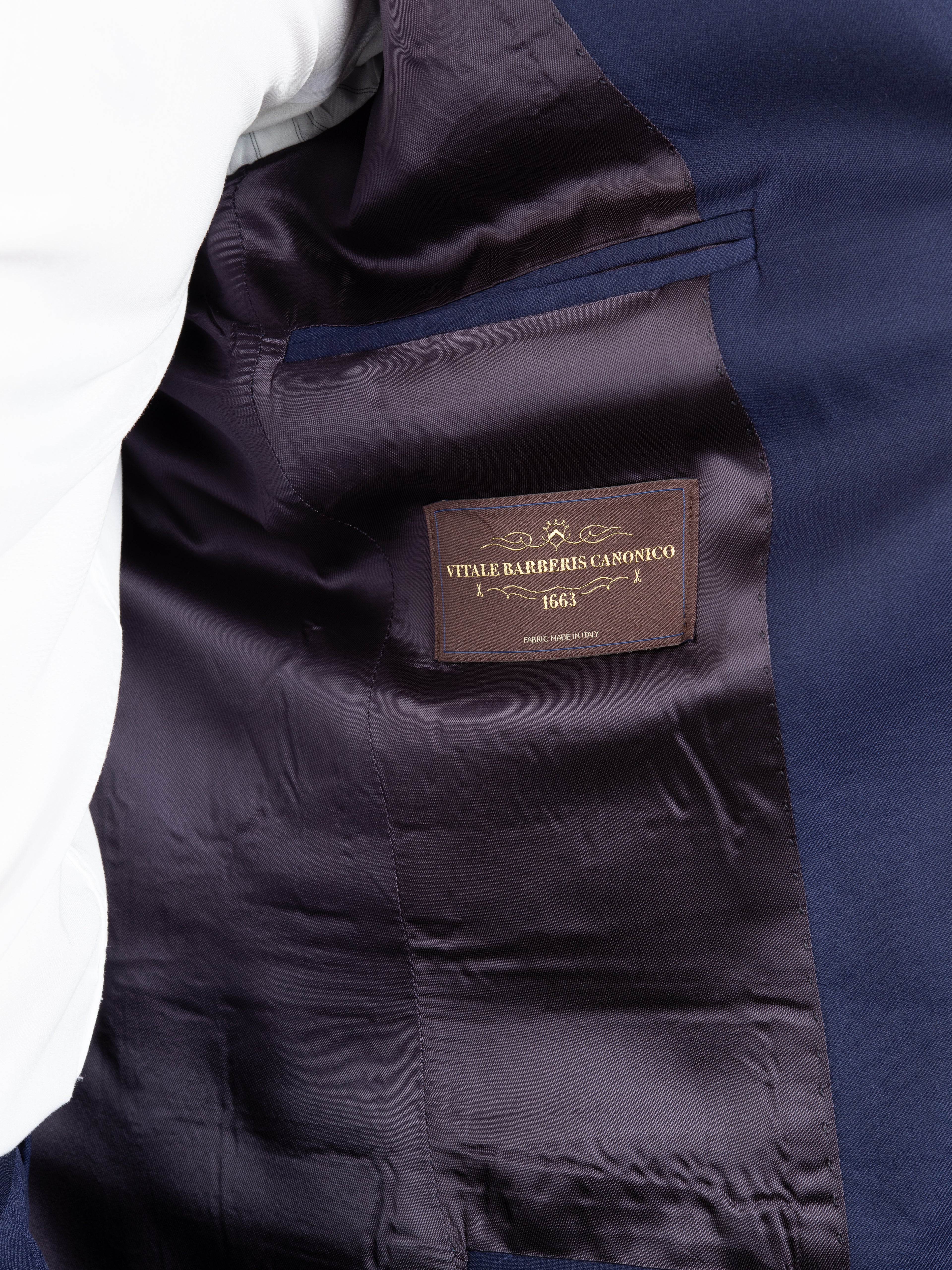 Abito Leonardo Monopetto Blu Royal