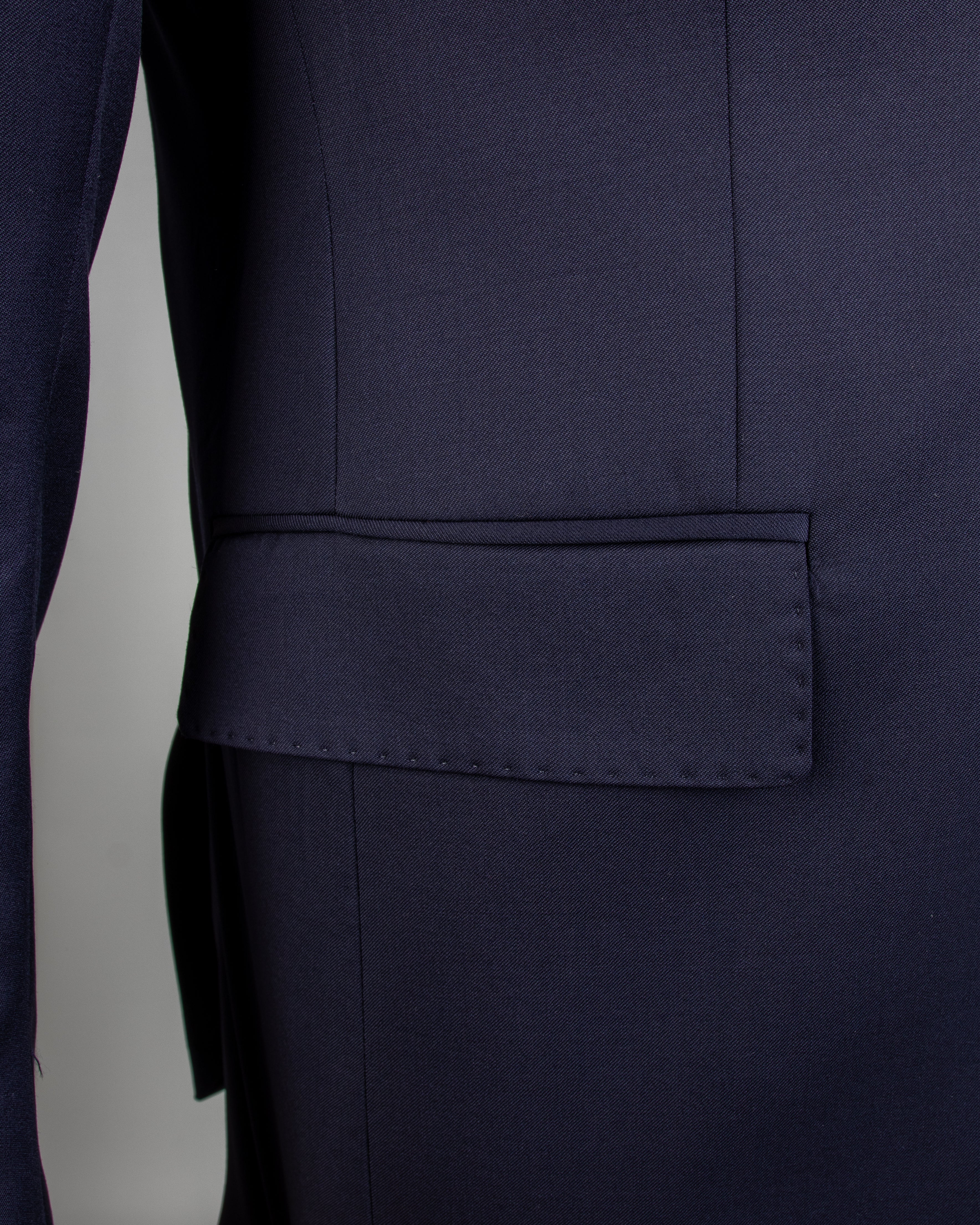Abito Leonardo Monopetto Blu Navy
