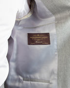 Abito Leonardo Monopetto Grigio Chiaro