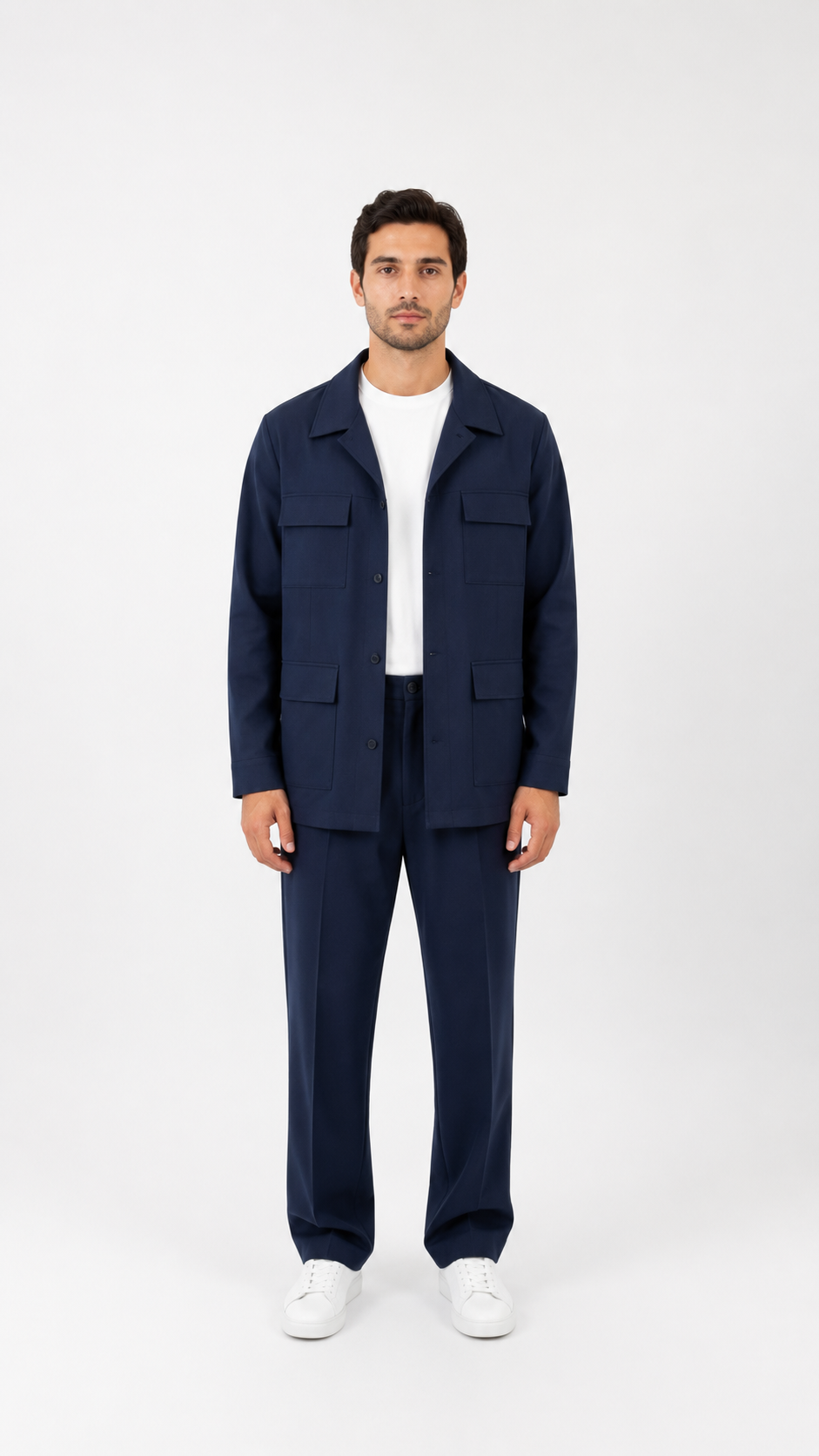 Abito Uomo Oversize “Pasolini” – Eleganza Contemporanea e Volumi Decisi