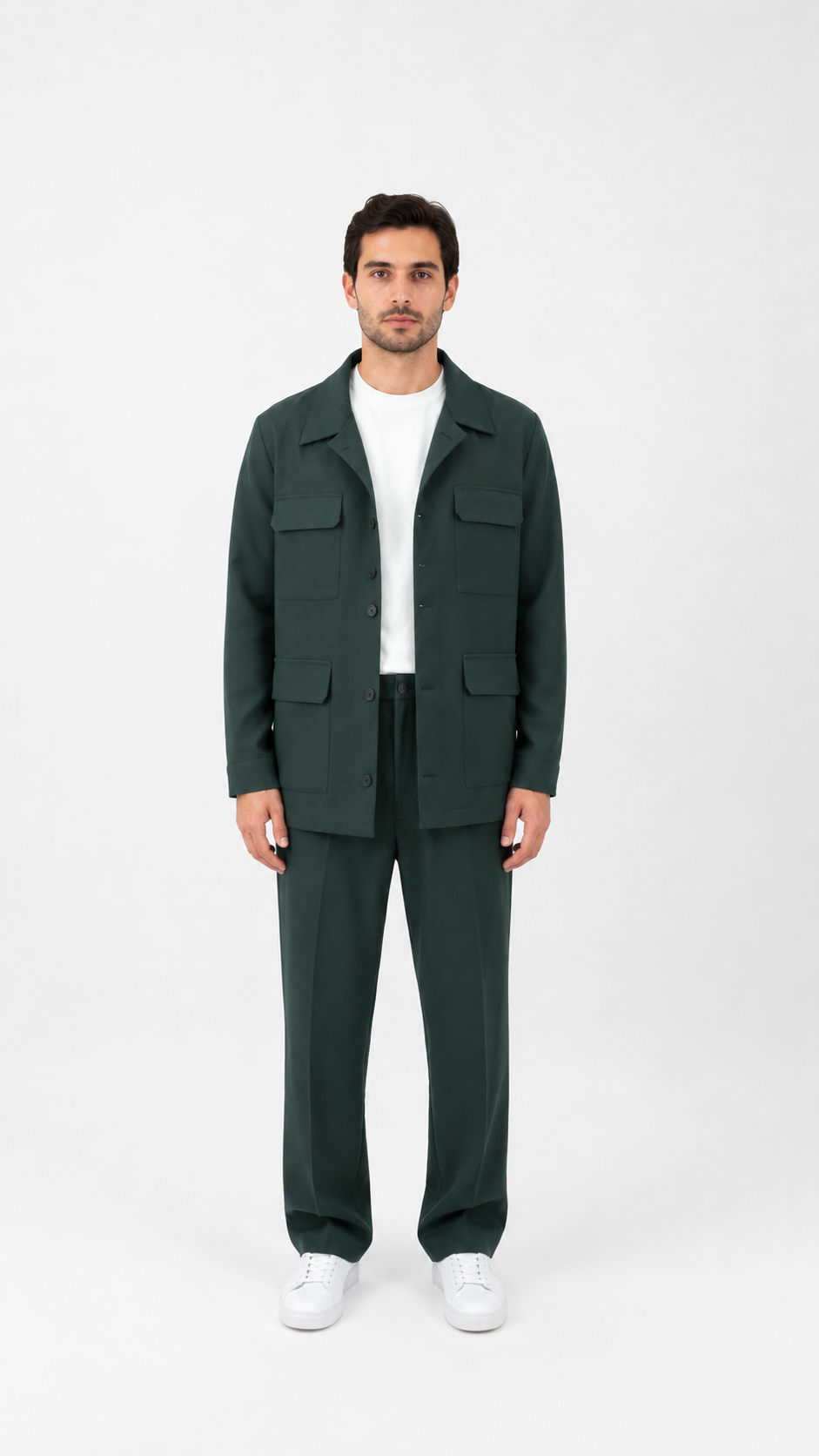 Abito Uomo Oversize “Pasolini” – Eleganza Contemporanea e Volumi Decisi