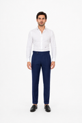 Pantalone Vita Alta Uomo “Visconti” – Eleganza Sartoriale e Dettaglio Iconico