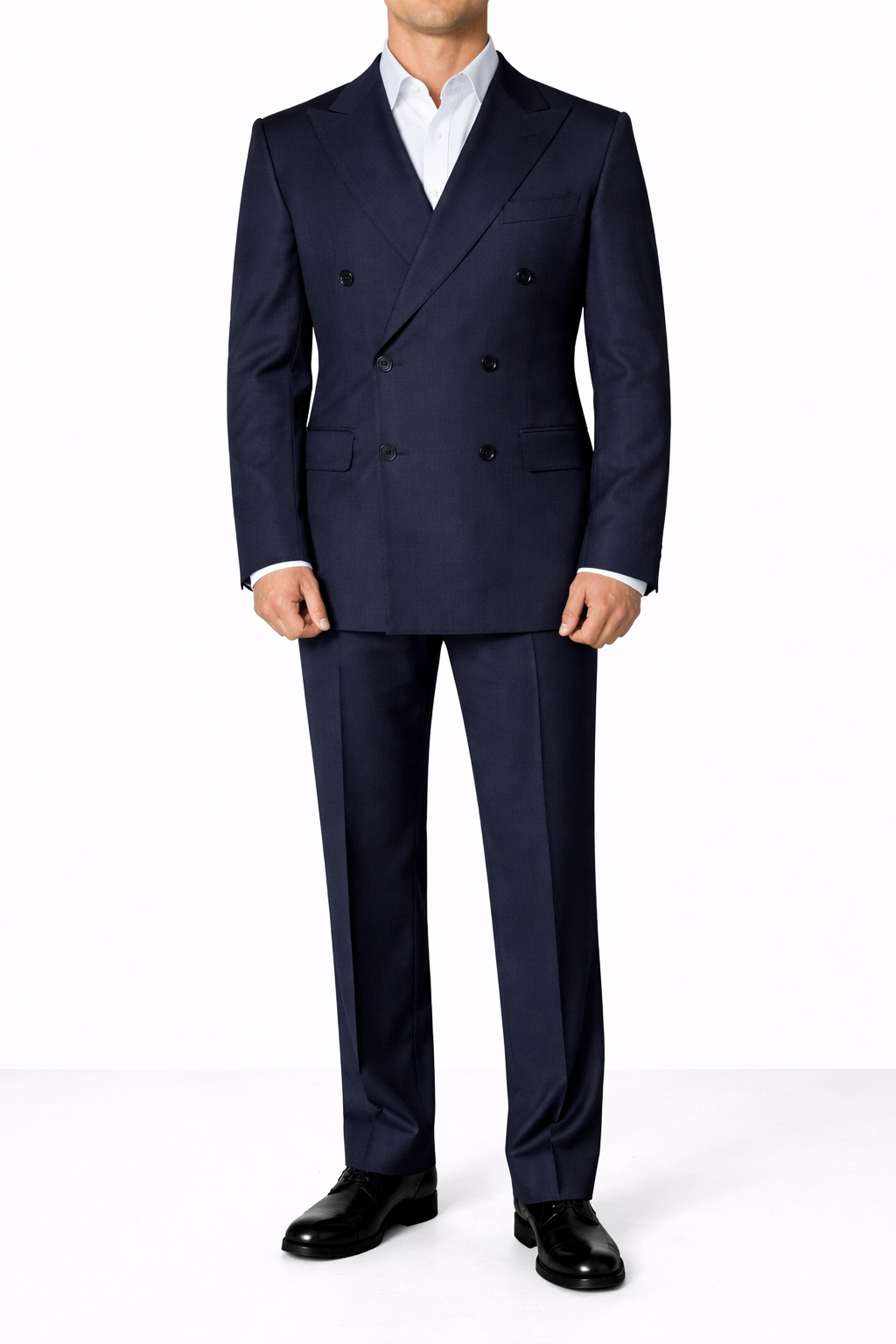 Abito Michelangelo Doppiopetto Blu Navy