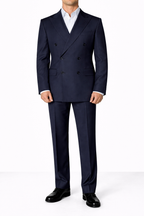 Abito Michelangelo Doppiopetto Blu Navy